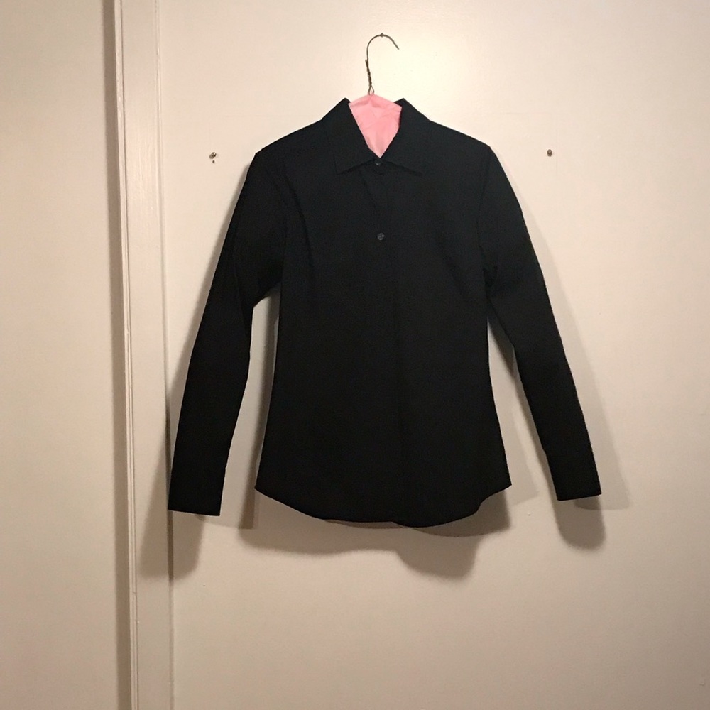 J. Crew stretch black shirt size S